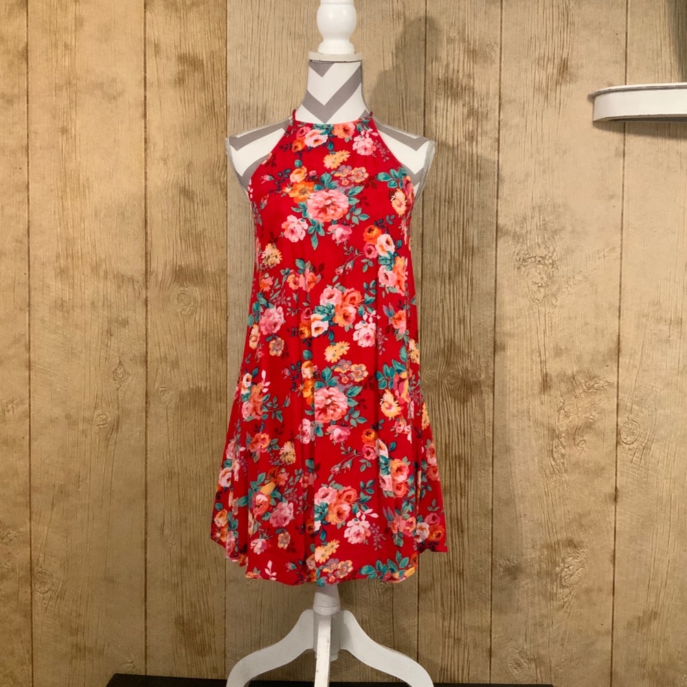 Flower Love Cloud Katy Halter Dress